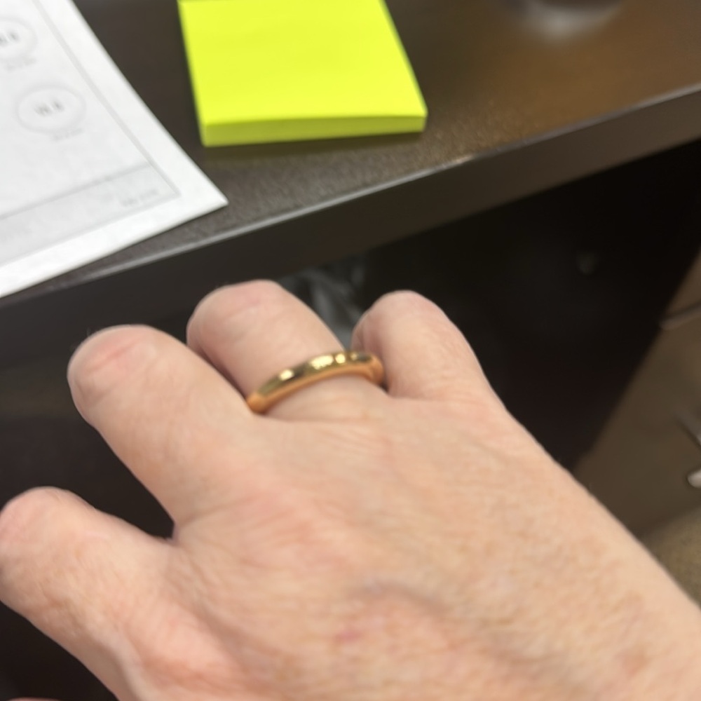 Gold Ring size 8.5